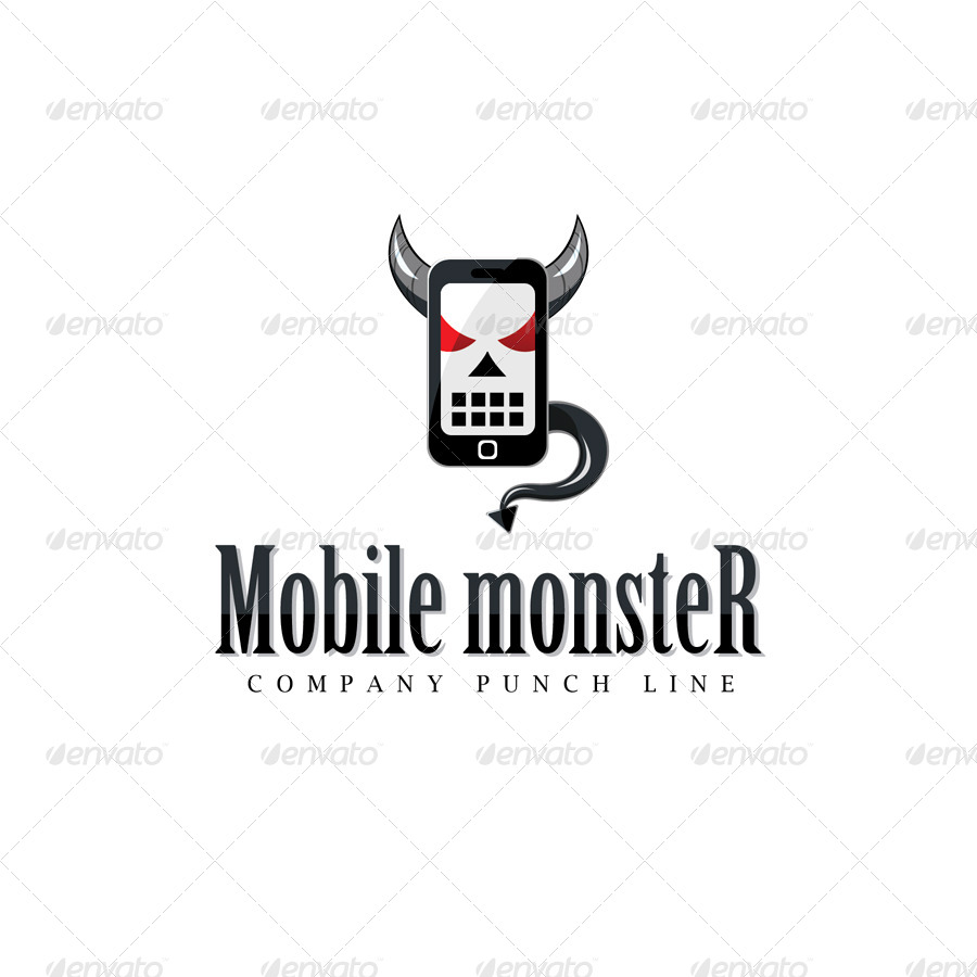 Mobile Monster, Logo Templates GraphicRiver