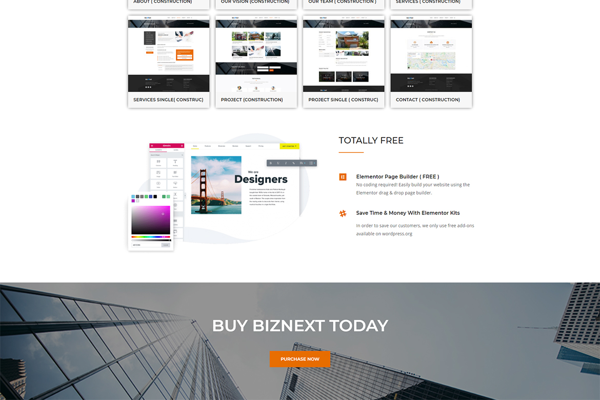 bizNext Corporate Business Template Kit by themesflat ThemeForest