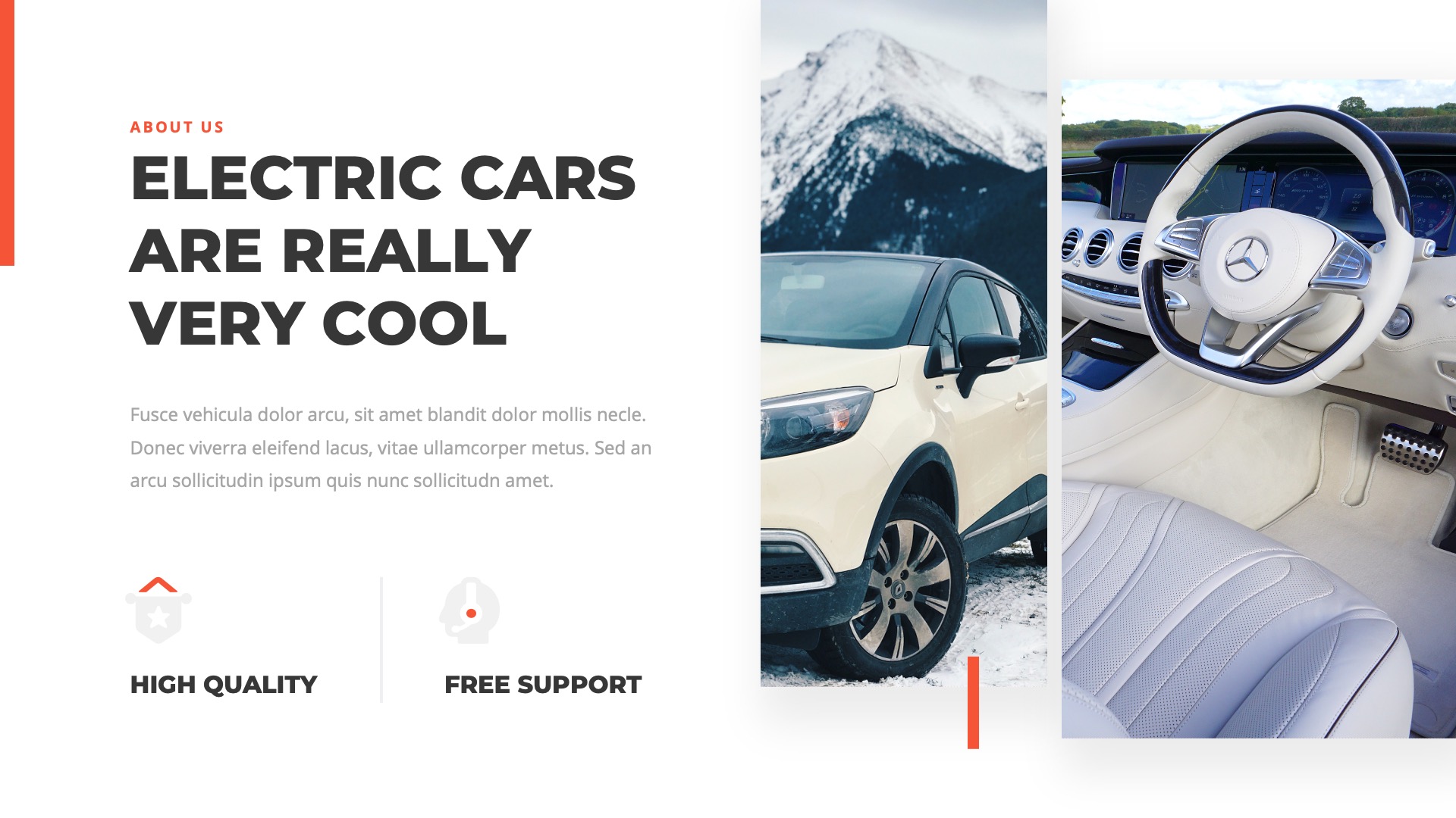 ELICTA Electric Car & EV Charging Google Slides Template
