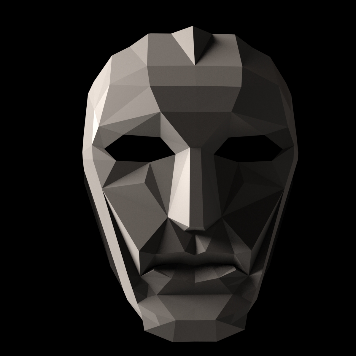 Squid Game Boss Mask by bendjamamohamed 3DOcean