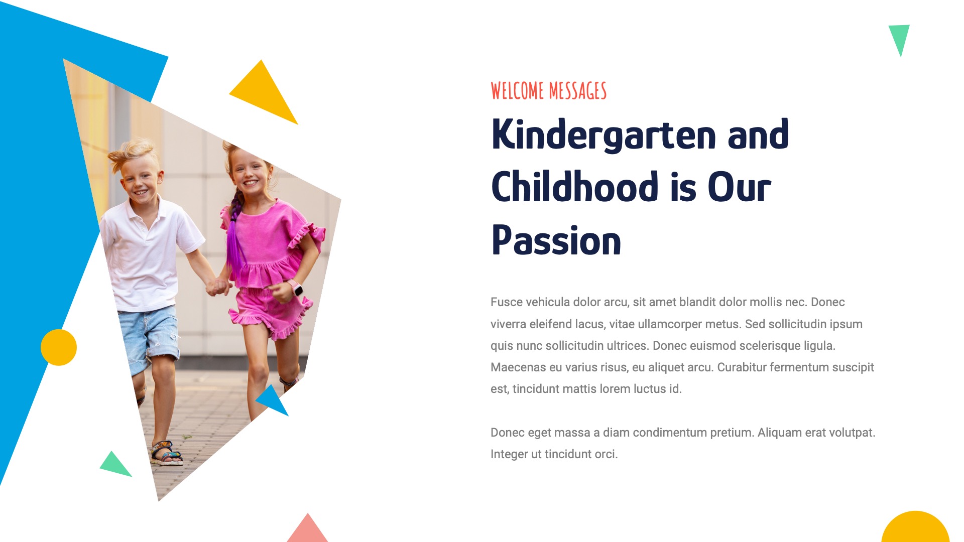 KIDSPLAY Fun Games & Kids Education Google Slides Template