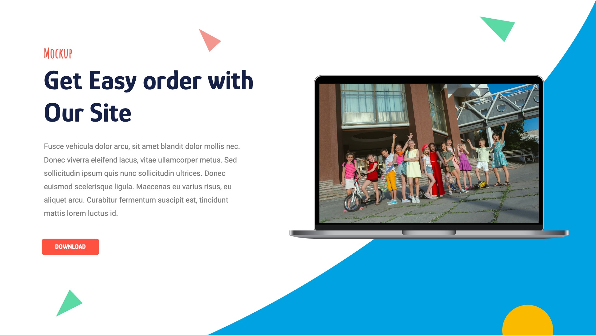 KIDSPLAY Fun Games & Kids Education Google Slides Template