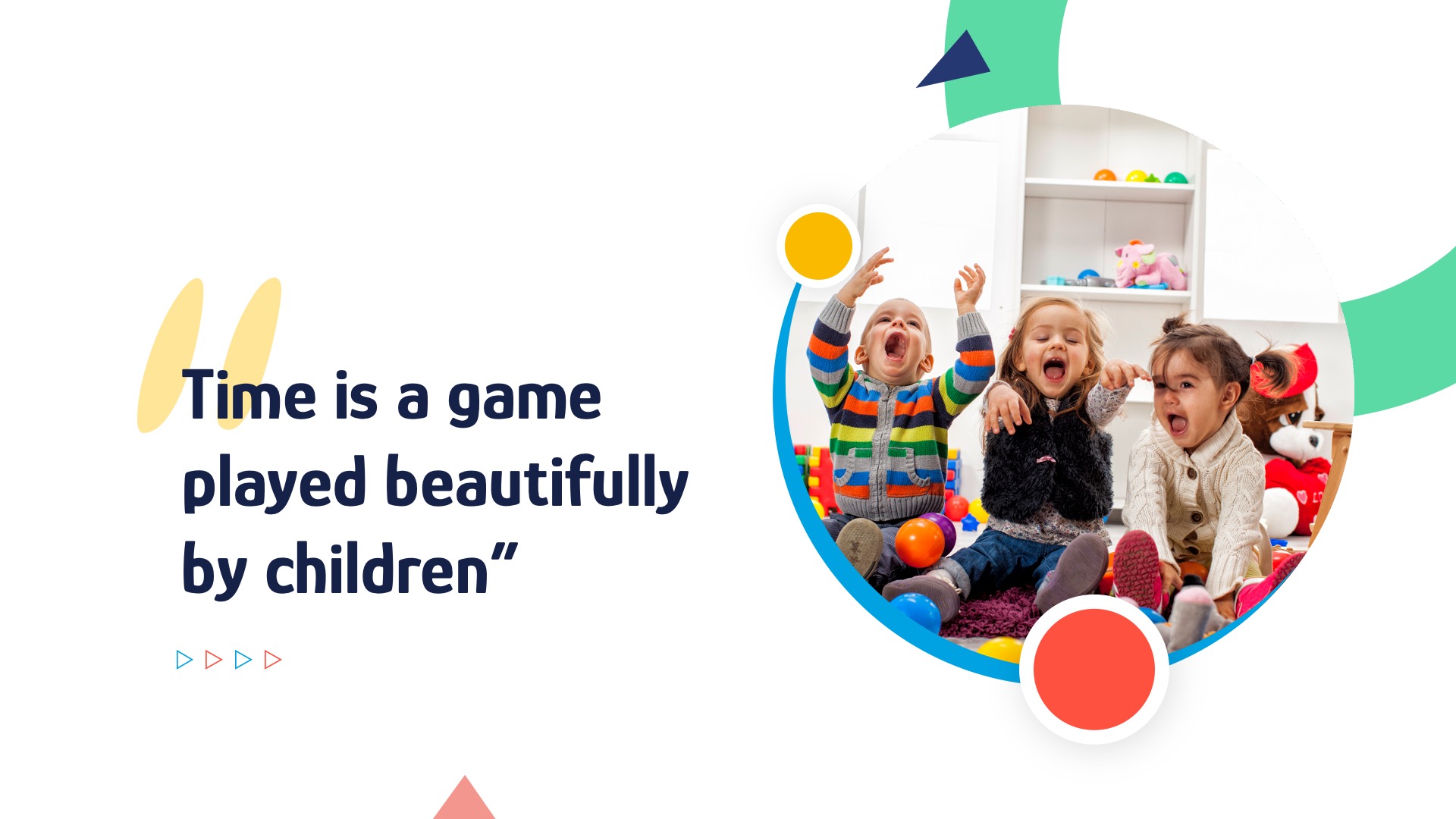 KIDSPLAY Fun Games & Kids Education Google Slides Template