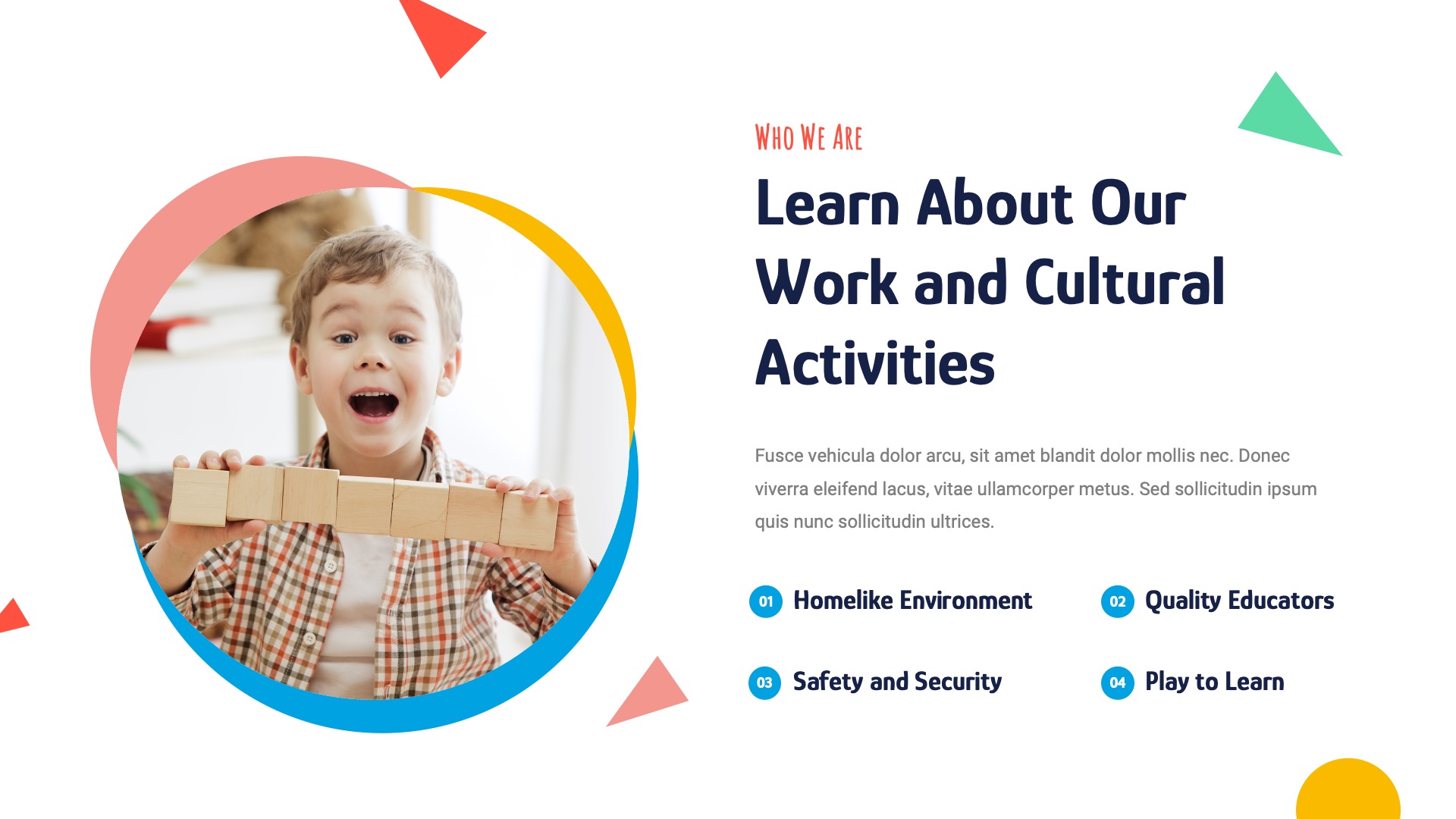 KIDSPLAY Fun Games & Kids Education Google Slides Template