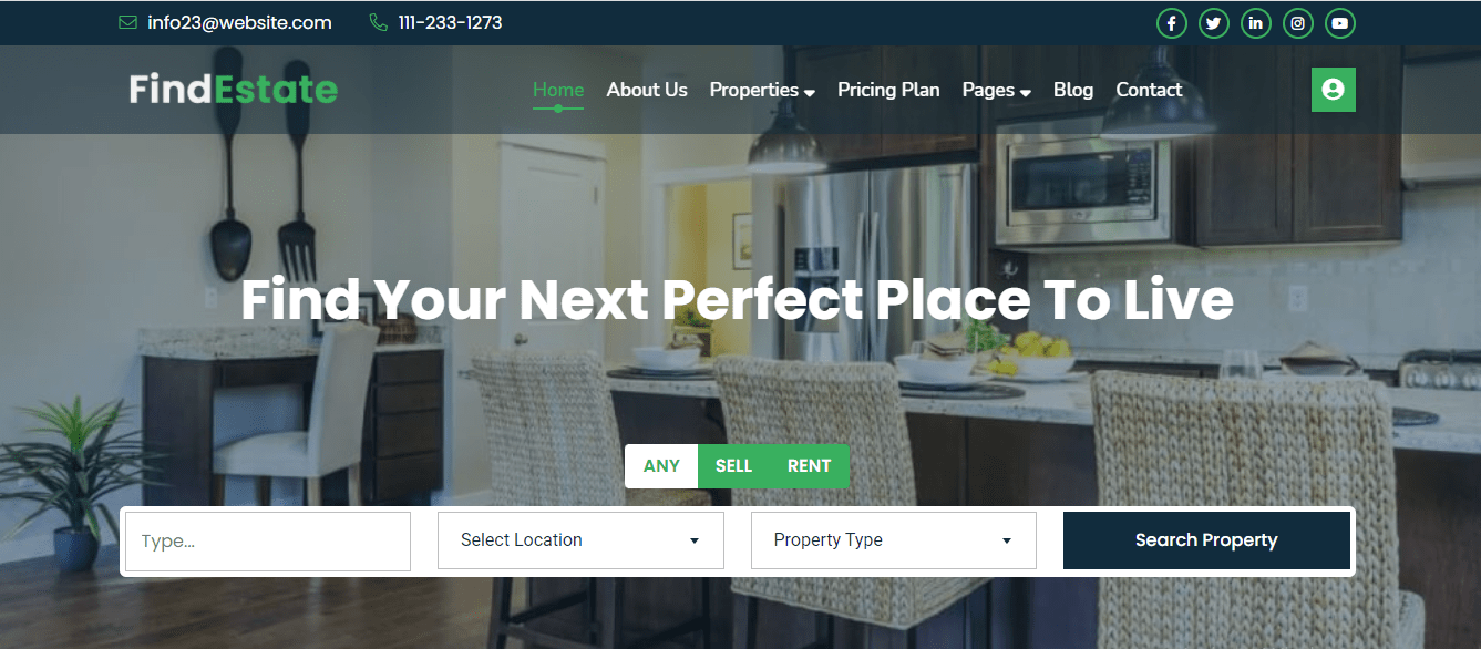 FindEstate Laravel Real Estate Listing CMS with SaaS by websolutionus