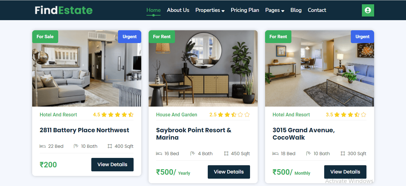 FindEstate Laravel Real Estate Listing CMS with SaaS by websolutionus
