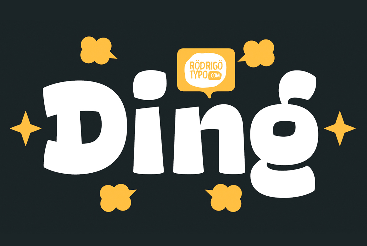 Ding, Fonts | GraphicRiver