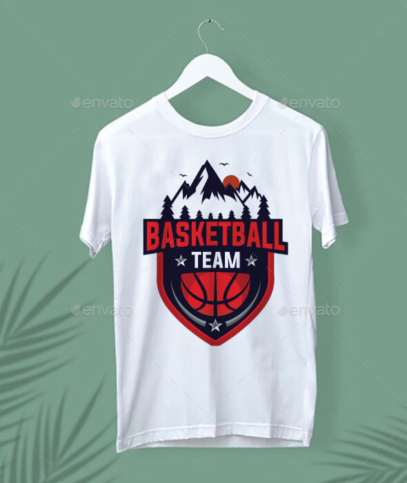 Basketball Team TShirt Design, TShirts GraphicRiver