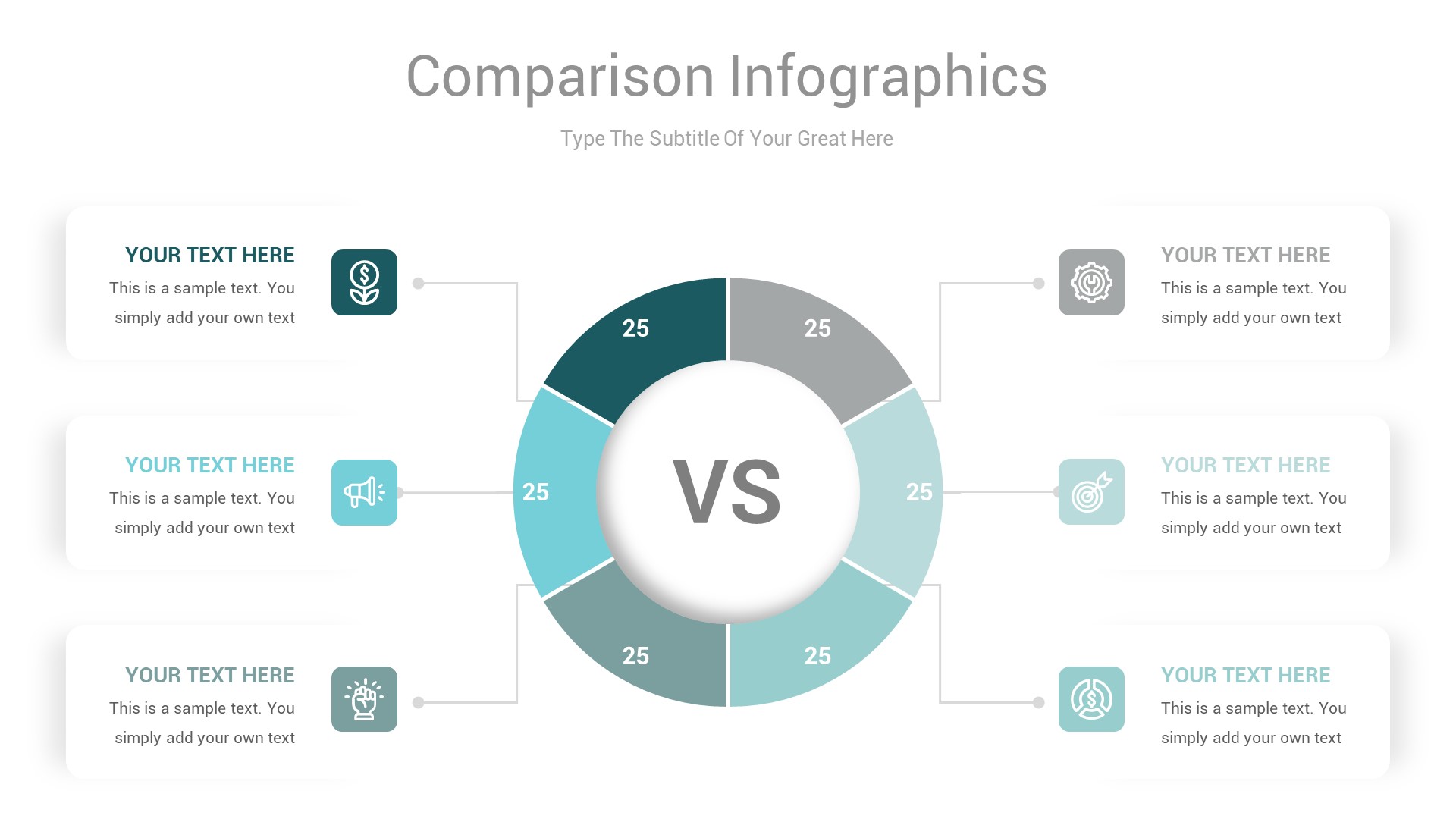 Comparison Chart Google Slides Infographics Template, Presentation