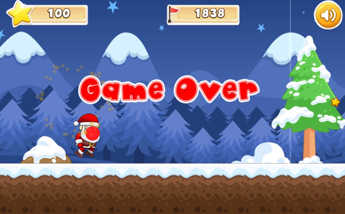 Santa Run and Jump Construct 2/3 Game by Gamecoutz CodeCanyon