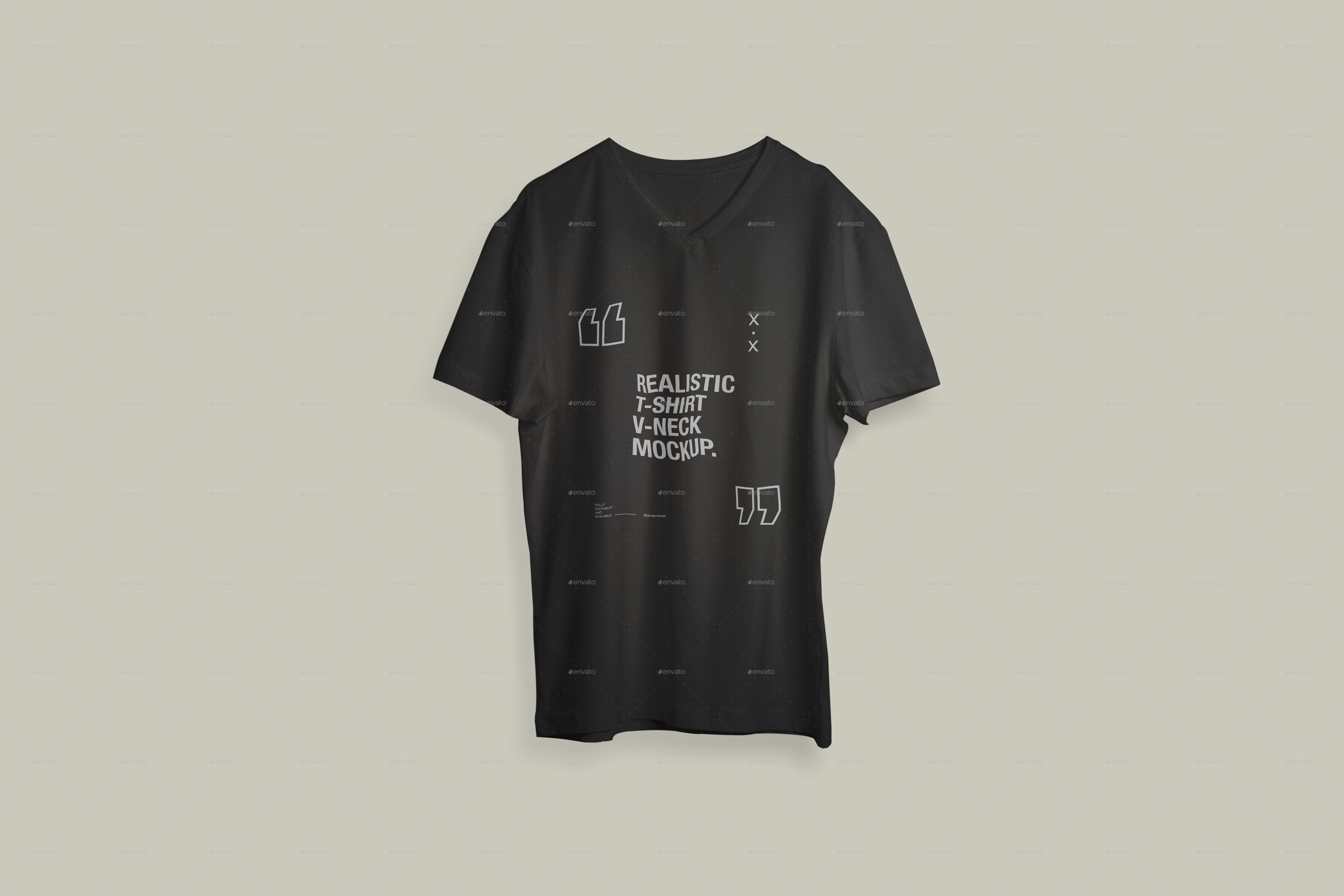 TShirt Vneck, Graphics GraphicRiver