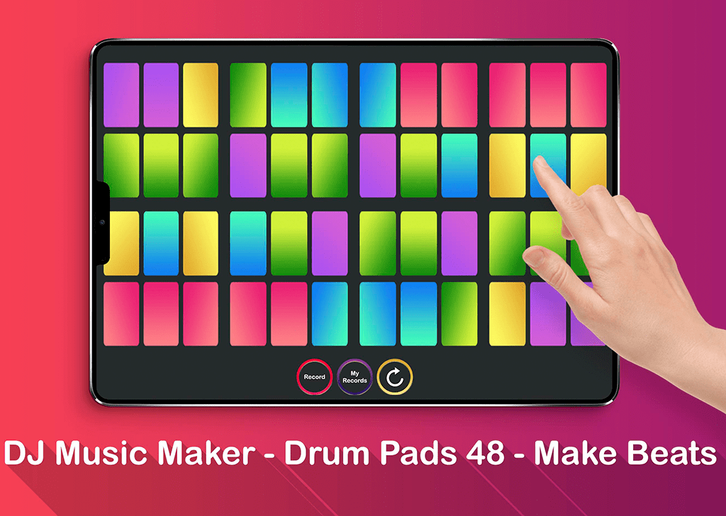 DJ Music Maker Drum Pads 48 Make Beats by GTU_Business CodeCanyon