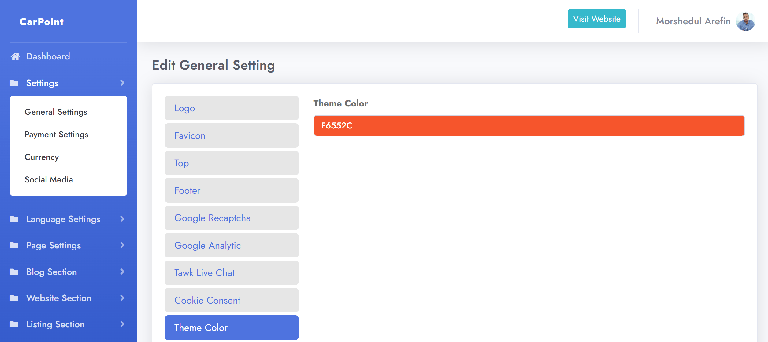 CarPoint Multi Vendor Car Listing Directory by phpscriptpoint CodeCanyon