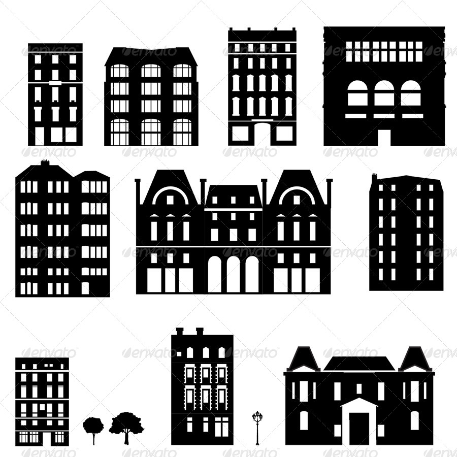 Paris Urban Symbols by esgitau GraphicRiver