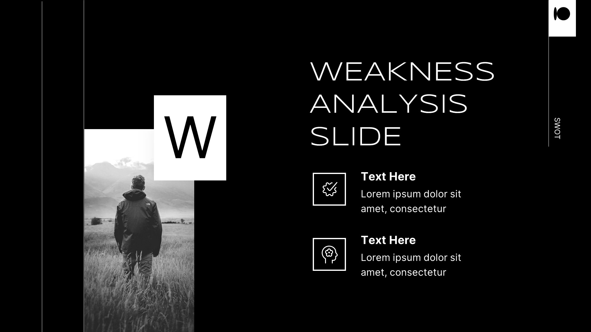 DEEPZ Black White Keynote Template by MasdikaStudio GraphicRiver