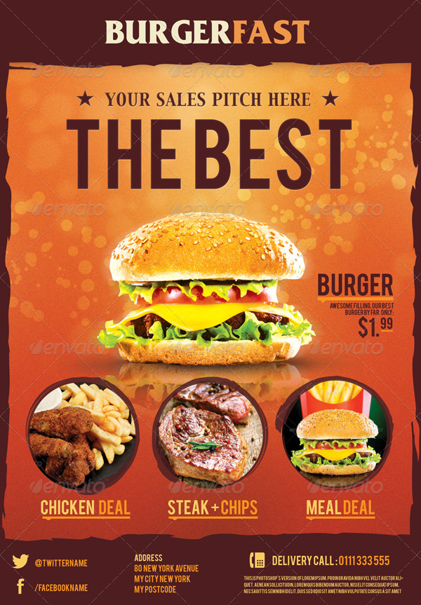 Ultimate Food Flyers by Corslu GraphicRiver