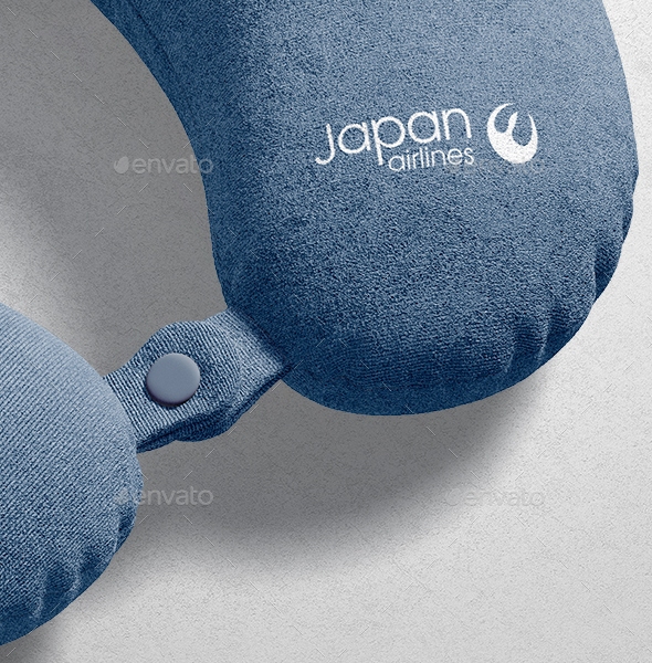 Travel Pillow Mockup, Graphics GraphicRiver