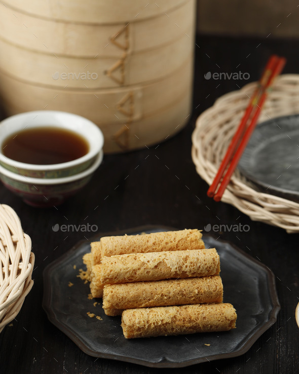 Chinese New Year Egg Roll Stock Photo by ikadapurhangus PhotoDune