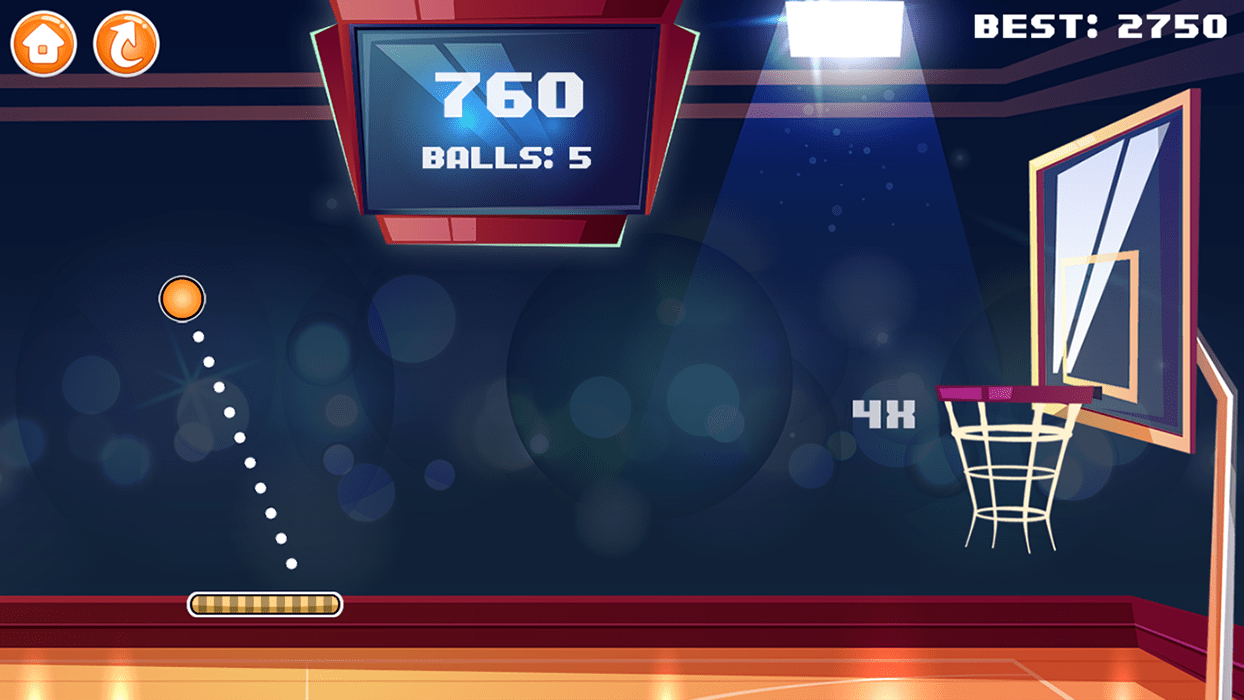 Basketball Challenge Game HTML5 / Construct 3 Game Free Download