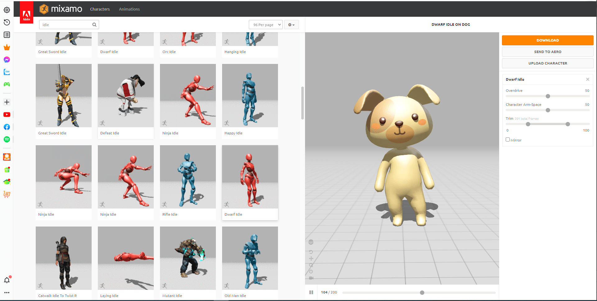 Little Animal Animated Pack by StoreMini3D 3DOcean