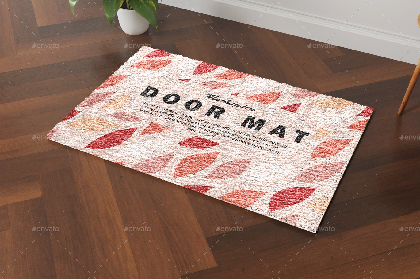 Doormat Mockup Floor Mat Mockup Set, Graphics GraphicRiver