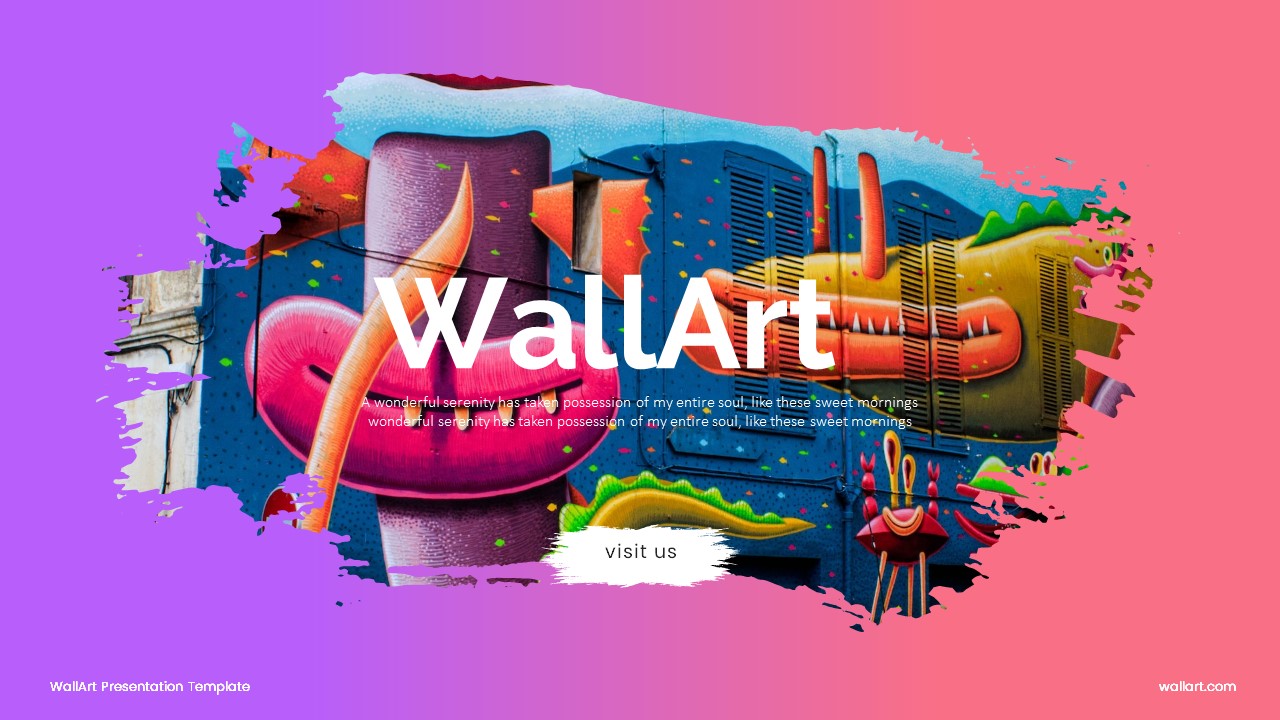 WallArt Google Slides Templates, Presentation Templates GraphicRiver