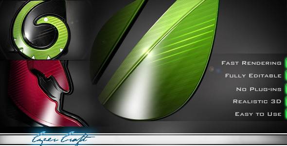 Fast 3D Logo Intro Maker by cyzer VideoHive