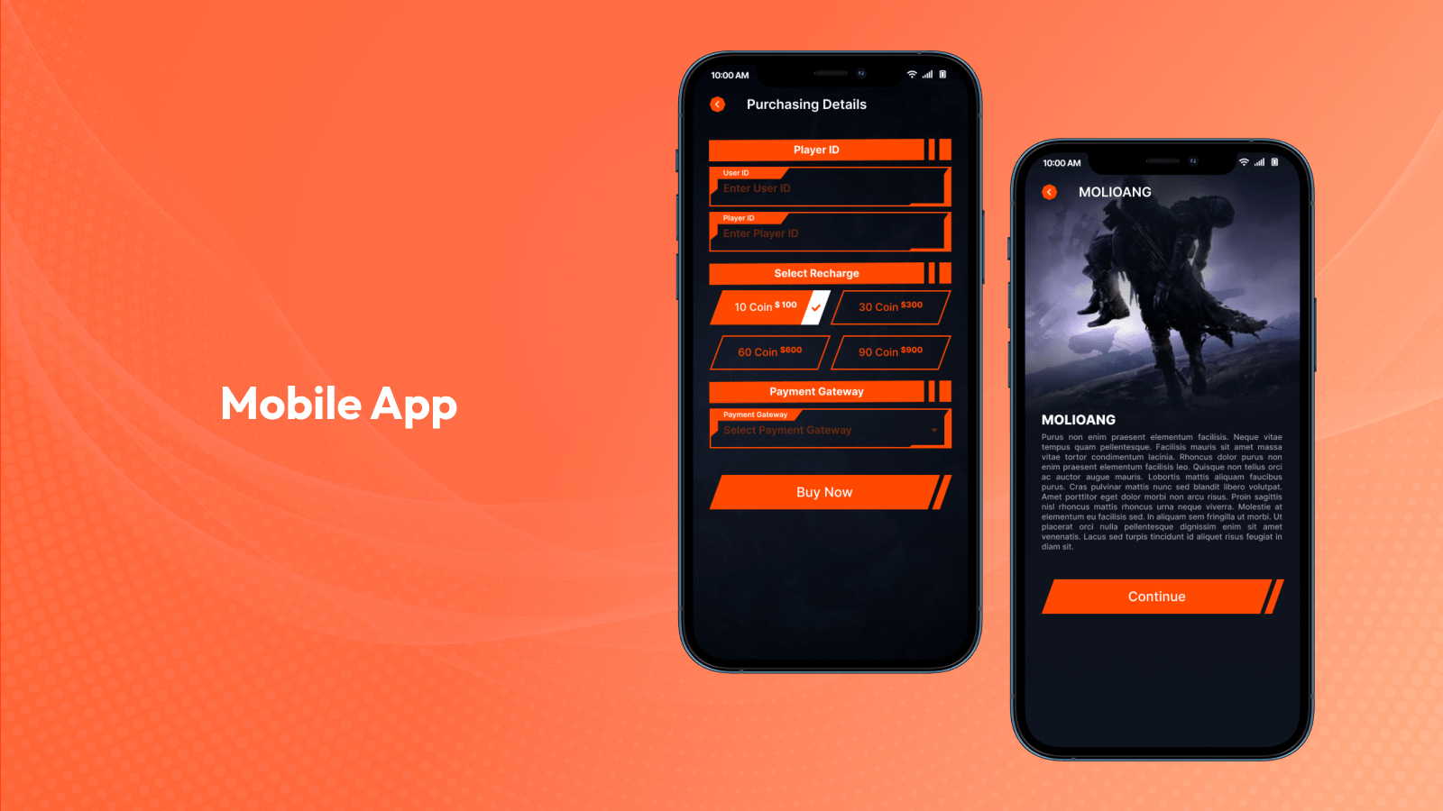 Game TopUp Diamond and Coin Selling Business Platform by AppDevsX