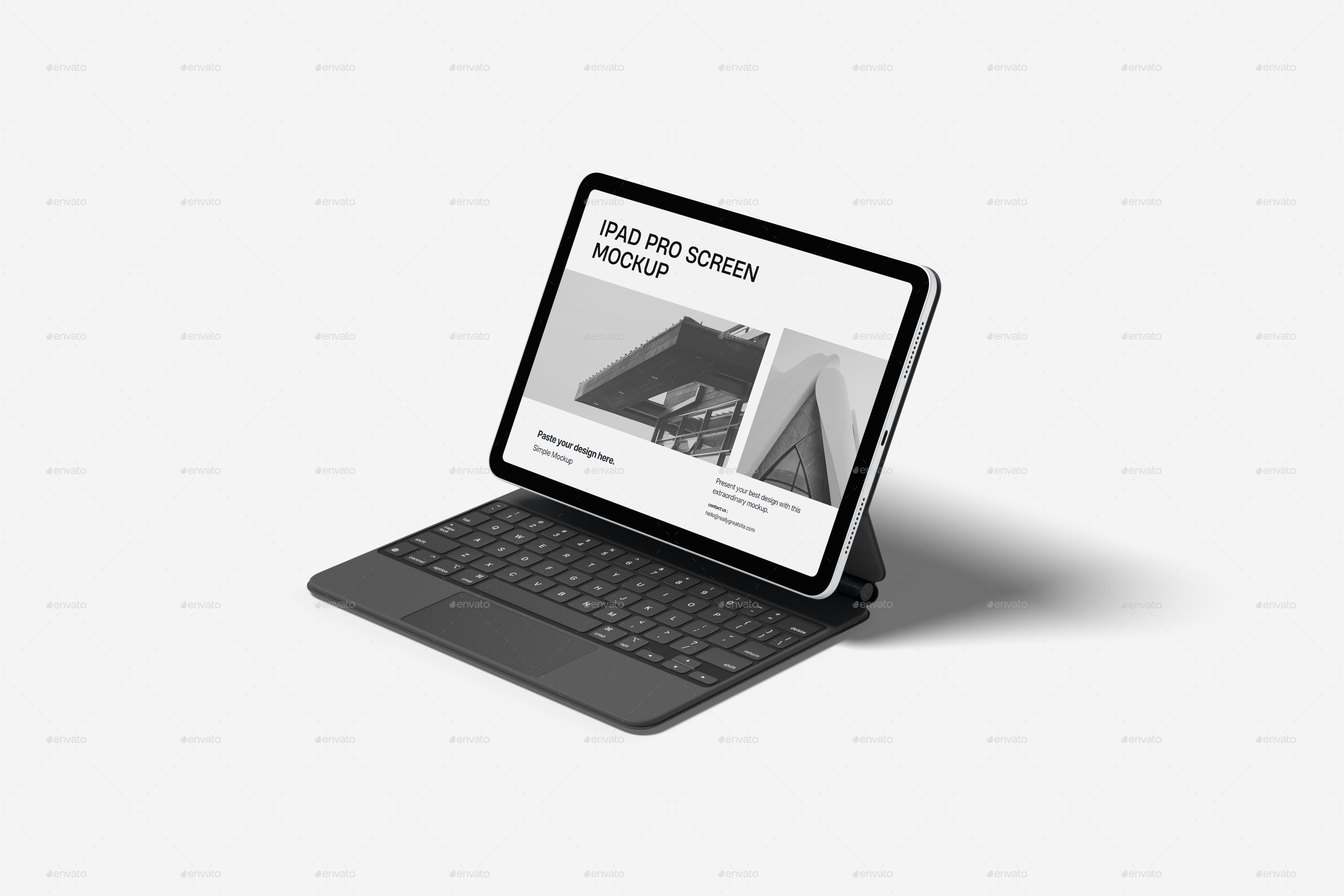 iPad Pro Screen Mockup, Graphics GraphicRiver