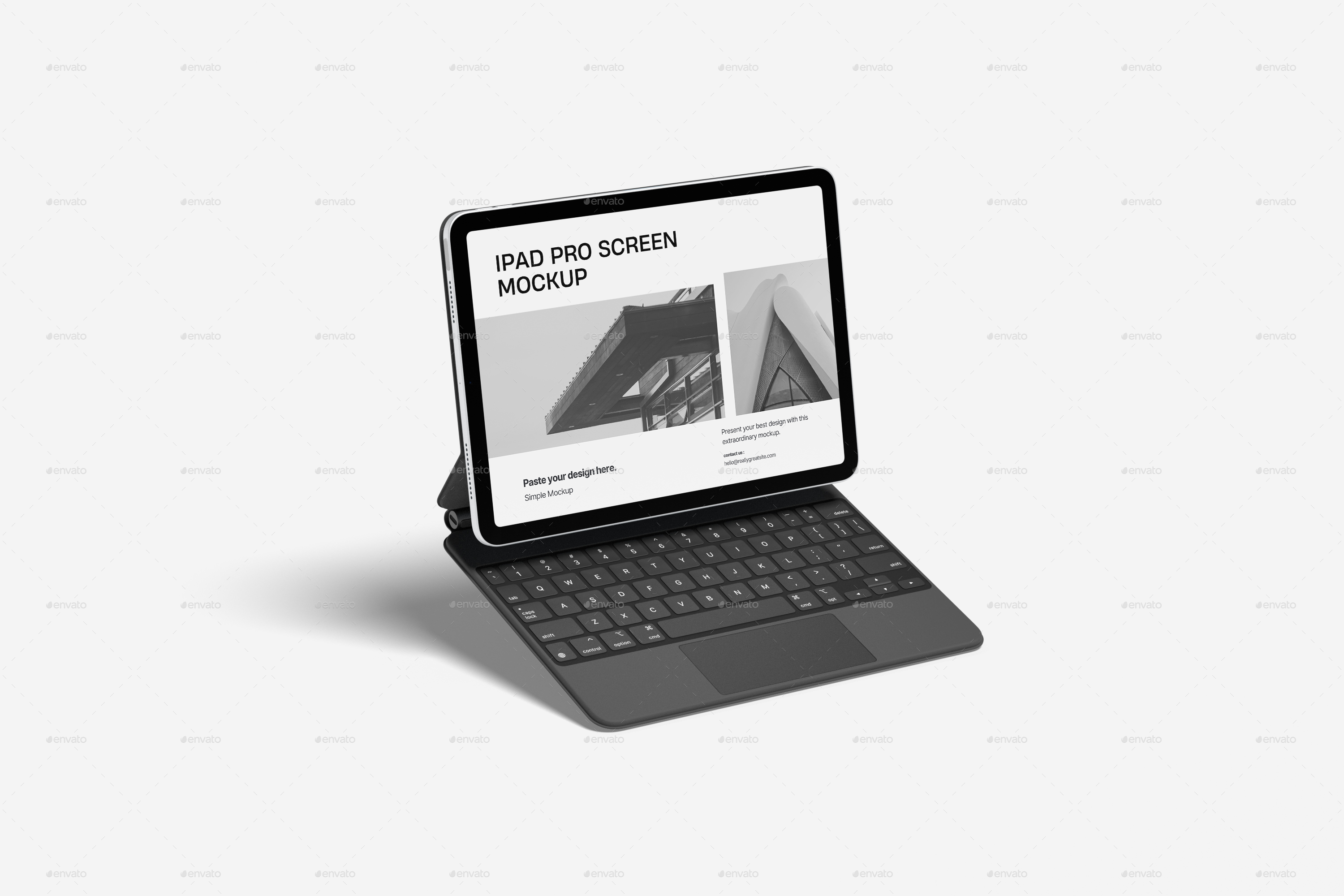 iPad Pro Screen Mockup, Graphics GraphicRiver