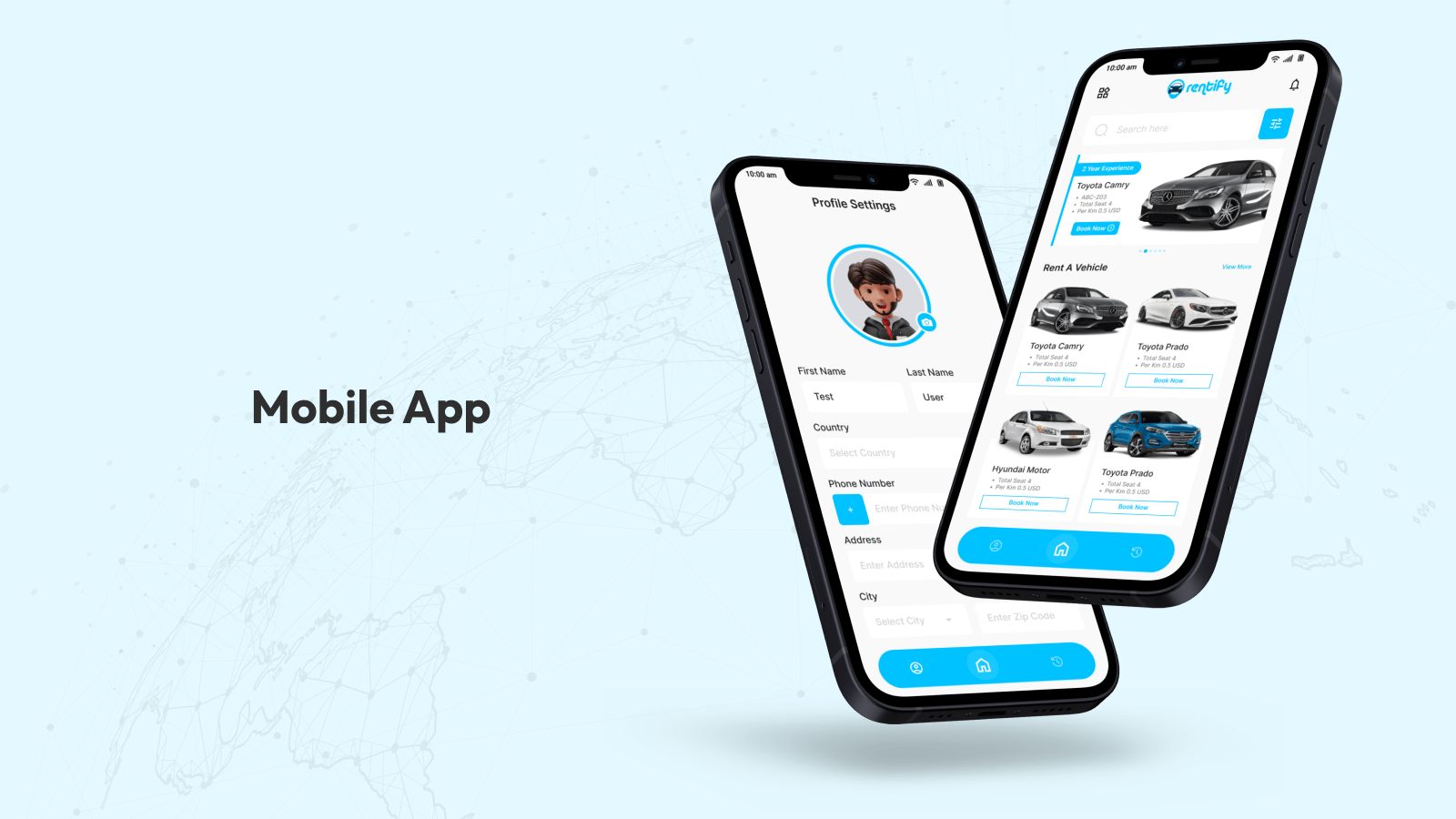 Rentify Online Car Rental Booking System Full Solution by AppDevsX