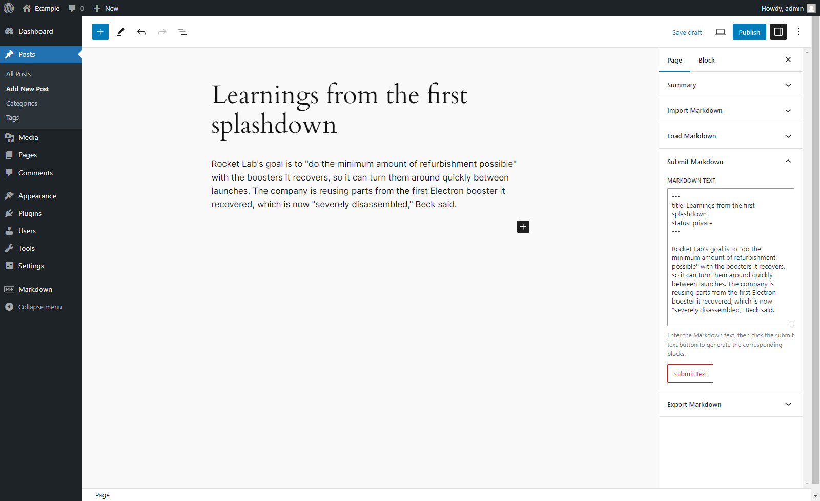 Ultimate Markdown Markdown Plugin for WordPress by DAEXT CodeCanyon