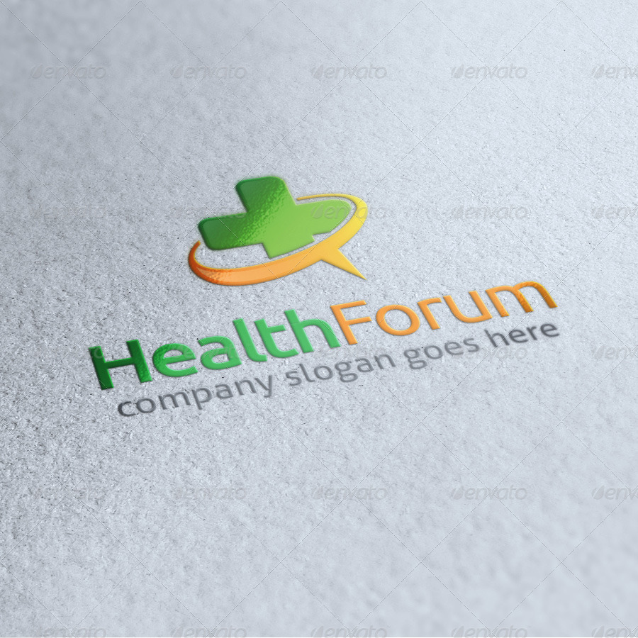 Health Forum Logo, Logo Templates GraphicRiver