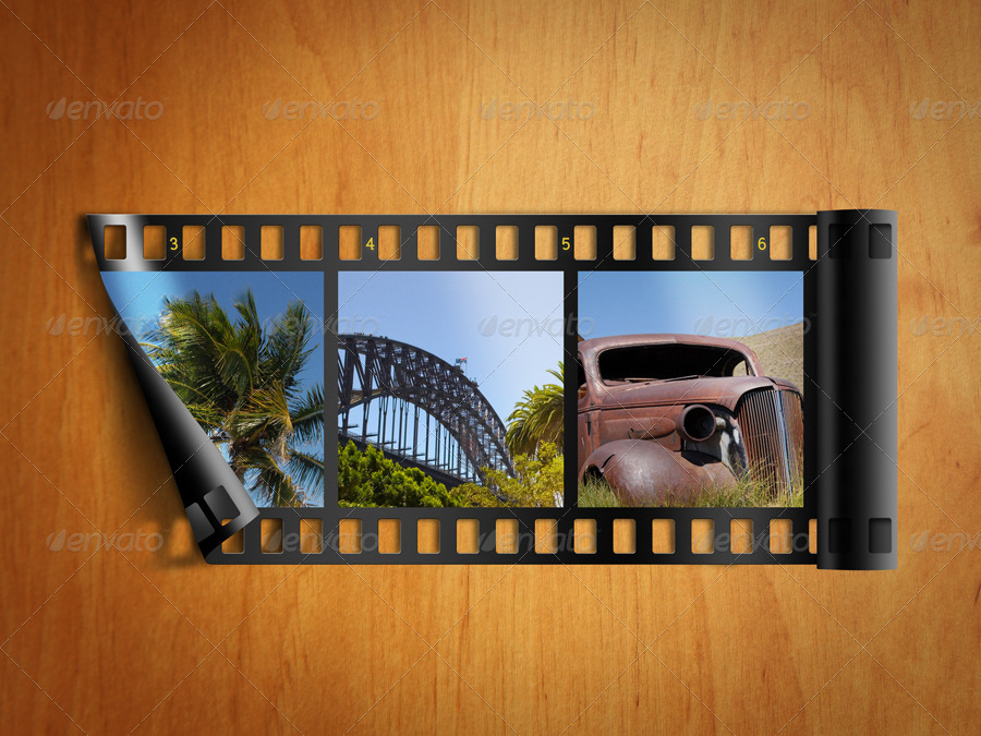 Photo Film Roll by rapidgraf GraphicRiver