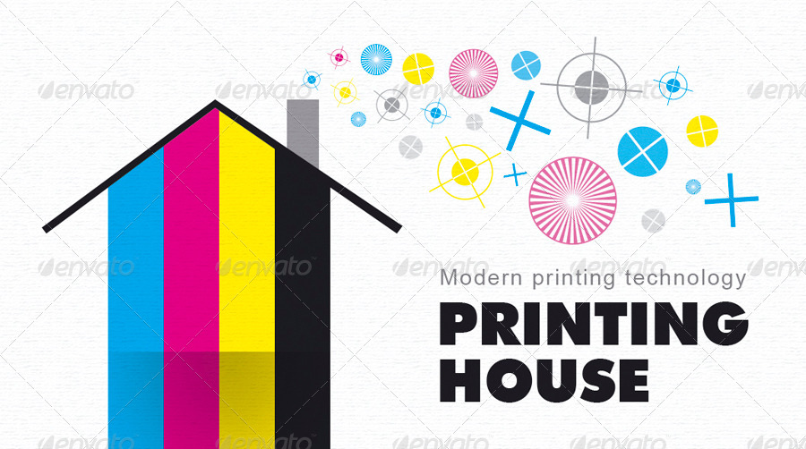 Printing House Business Card by antonbildyaev GraphicRiver