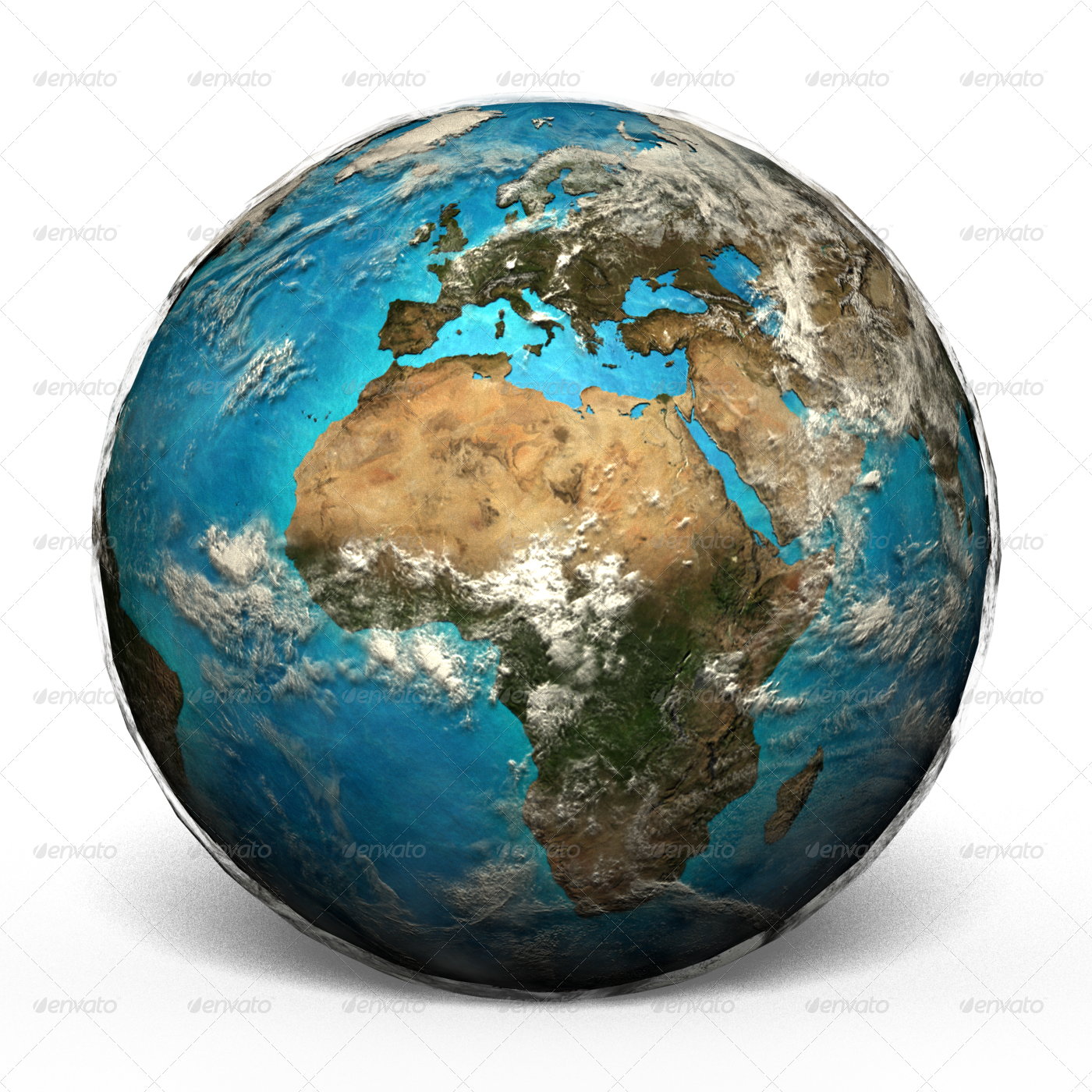 3D Earth & InfoGraphics Set by joelferrell GraphicRiver