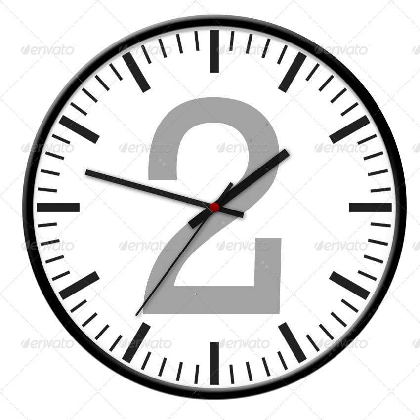 7 full layered PSD clocks by detonacija GraphicRiver