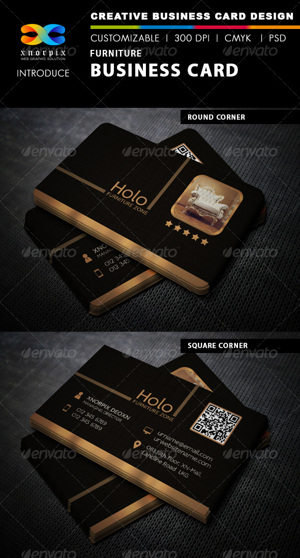 Furniture Business Card by axnorpix GraphicRiver