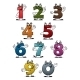 Cartoon Funny Numbers and Digits, Vectors | GraphicRiver