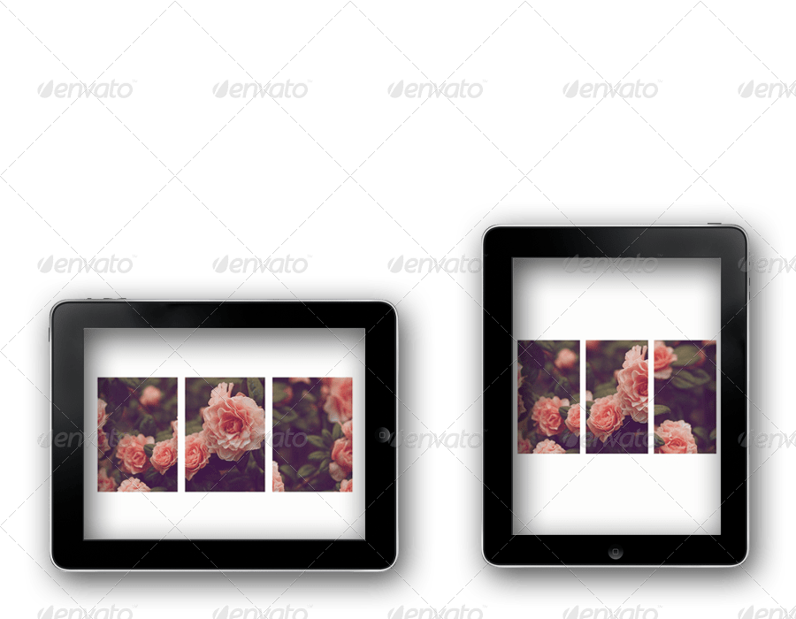 iPad & Tablet Photographer Portfolio by crew55design GraphicRiver