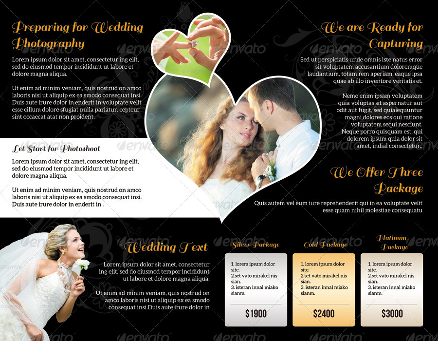 Bifold Brochure Wedding Photography by smmr GraphicRiver