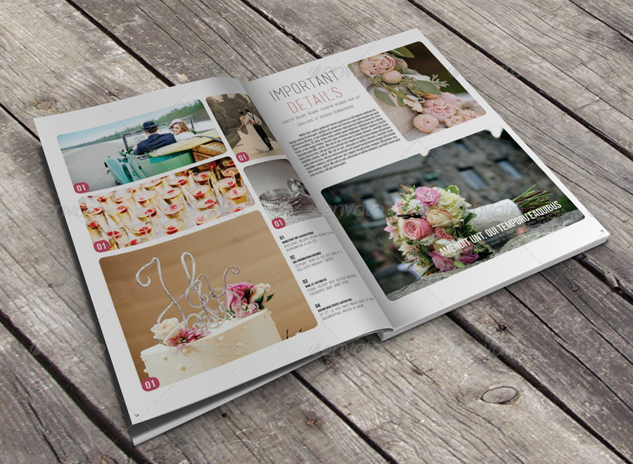 Wedding Magazine by crew55design GraphicRiver