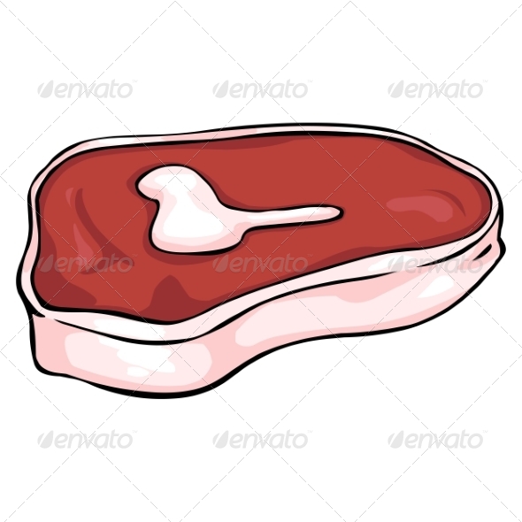 Raw Meat Drawing