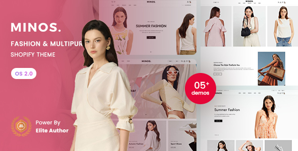 Minos – Fashion & Multipurpose Shopify 2.0 Theme