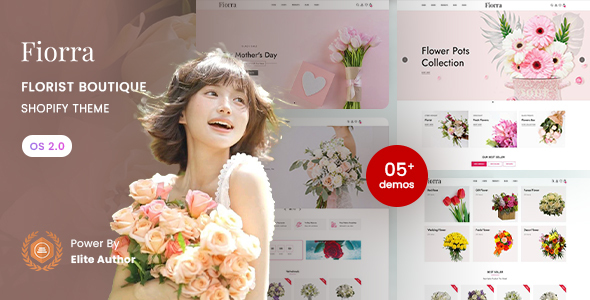 Fiorra – Florist Boutique & Decoration Store Shopify 2.0 Theme