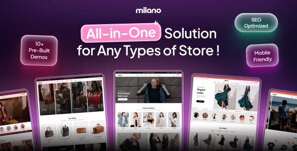 Milano – Multipurpose WooCommerce WordPress Theme