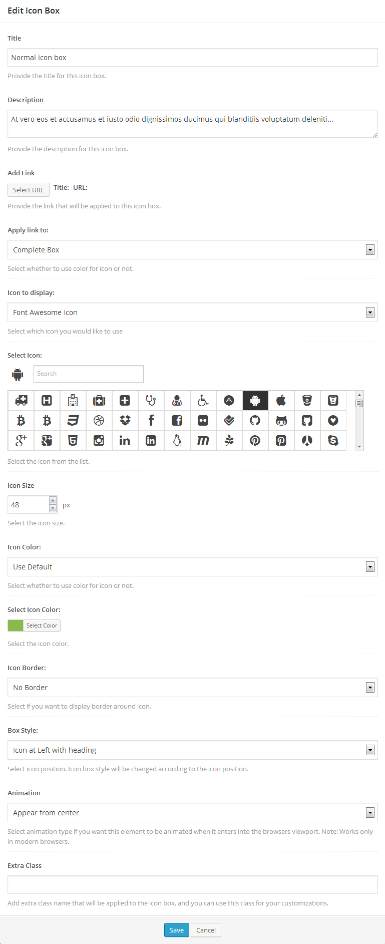 Icon Box for WPBakery Page Builder by BrainstormForce CodeCanyon