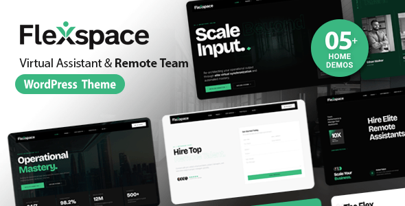 Flexspace – Virtual Assistant & Business Consulting WordPress Theme