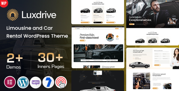 Luxdrive – Limousine and Car Rental WordPress Theme