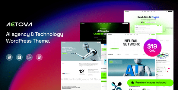 Actova – AI Agency & Technology WordPress Theme